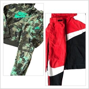SOLD—Reserved Listing for @remodelpros8 Kids Camo and Red Jogger Sets